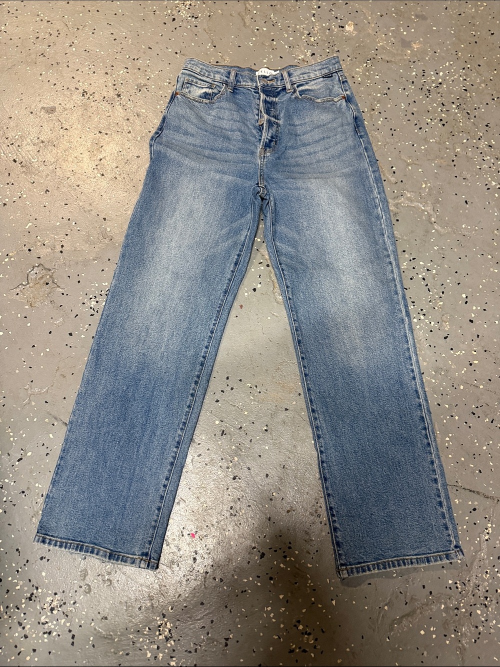 Cello women’s Straight Jeans in Light Blue Wash